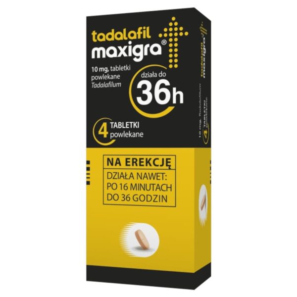 Tadalafil – Maxigra (4 tabletes) - Image 2